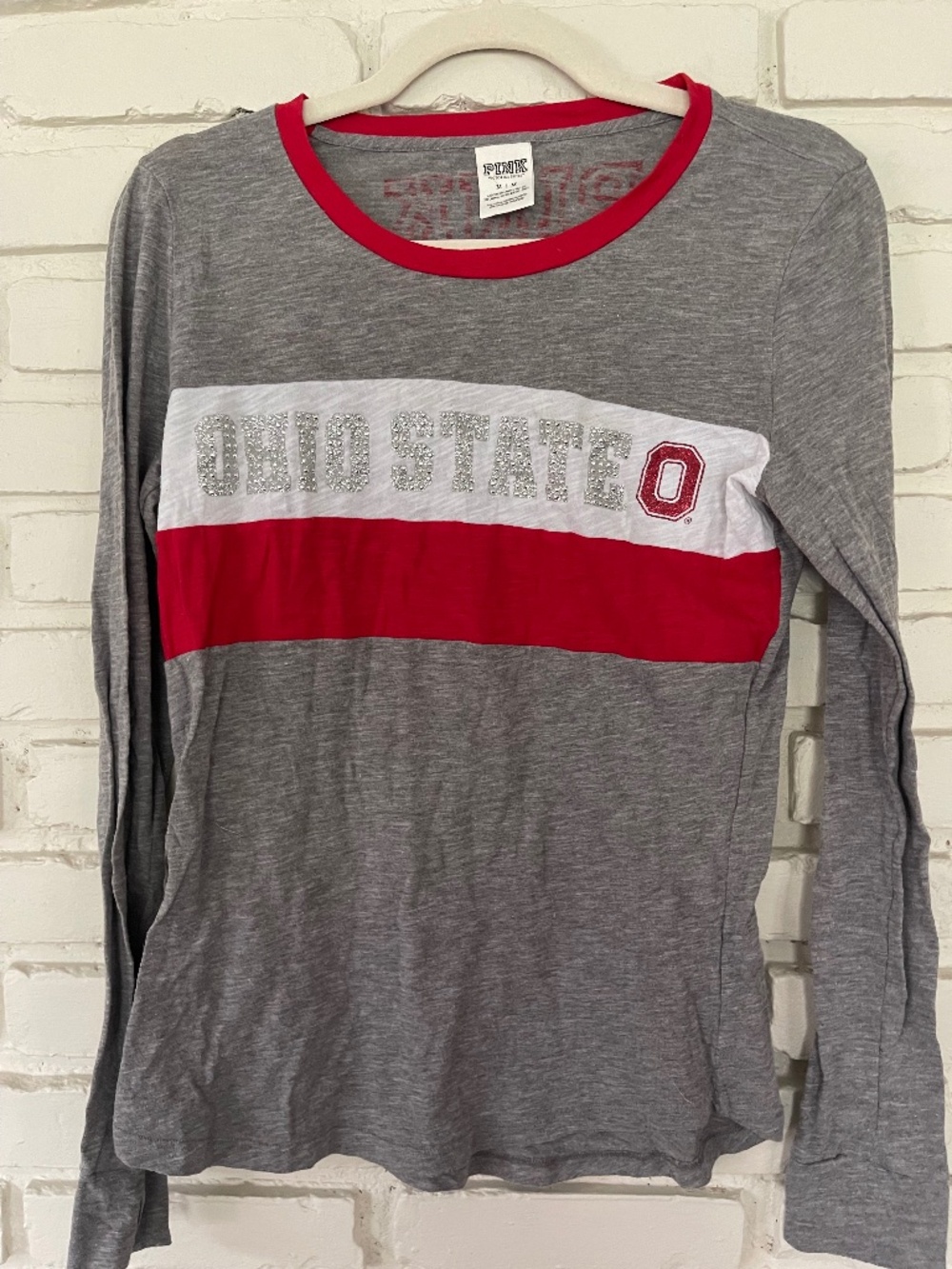 PINK Ohio State Game Day Long-sleeve Shirt